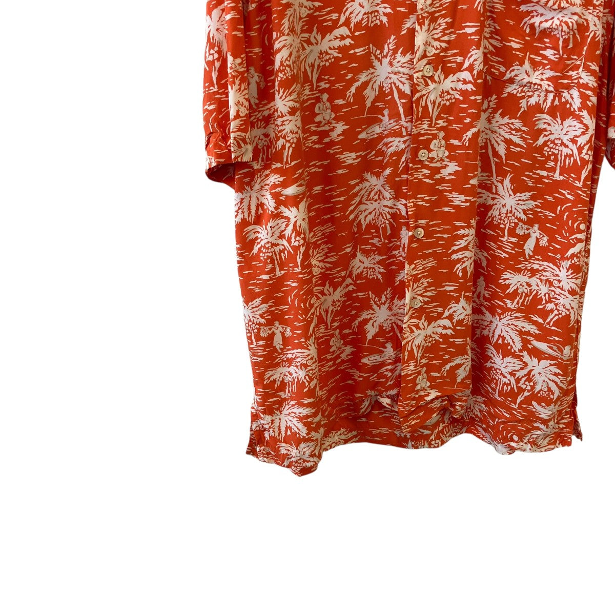 POLO RALPH LAUREN 90sRayon Aloha Shirt半袖シャツ 古着・中古-4枚目のアイテム画像