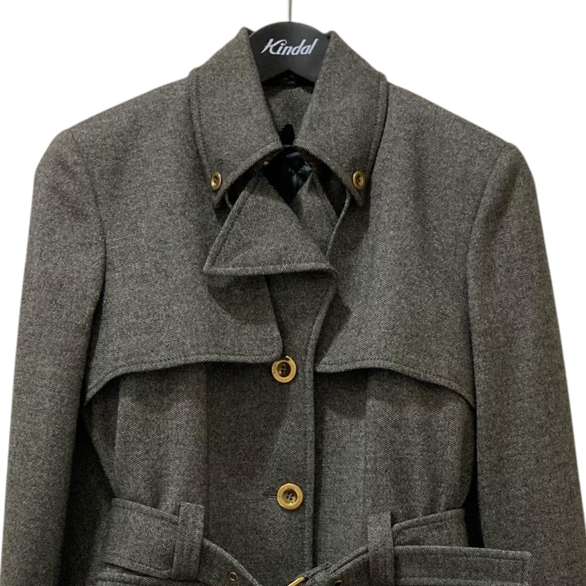 GUCCI(グッチ) チェスターコート225718 225718 グレー サイズ 38