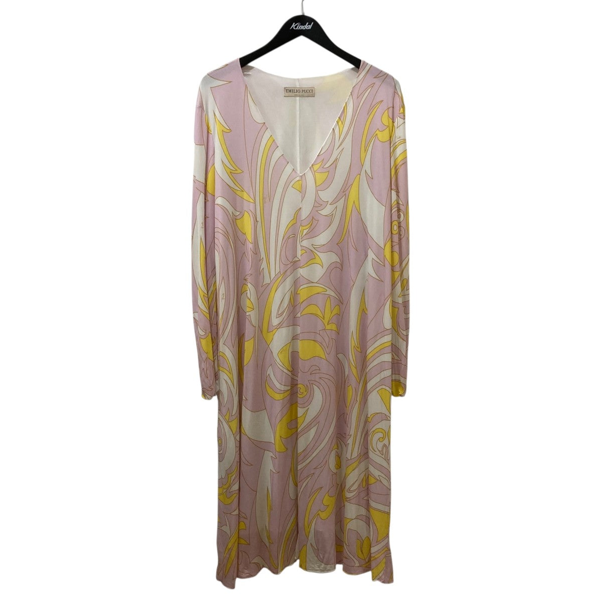 Vネックワンピース1EJH25