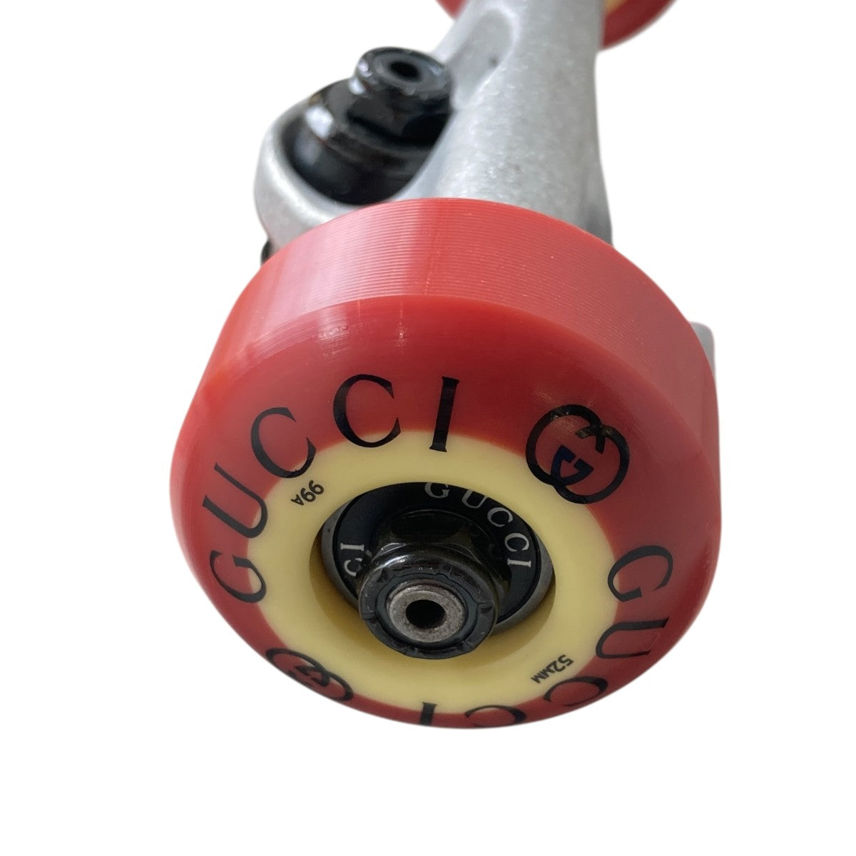 GUCCI(グッチ) インターロッキングGスケートボード デッキ レッド