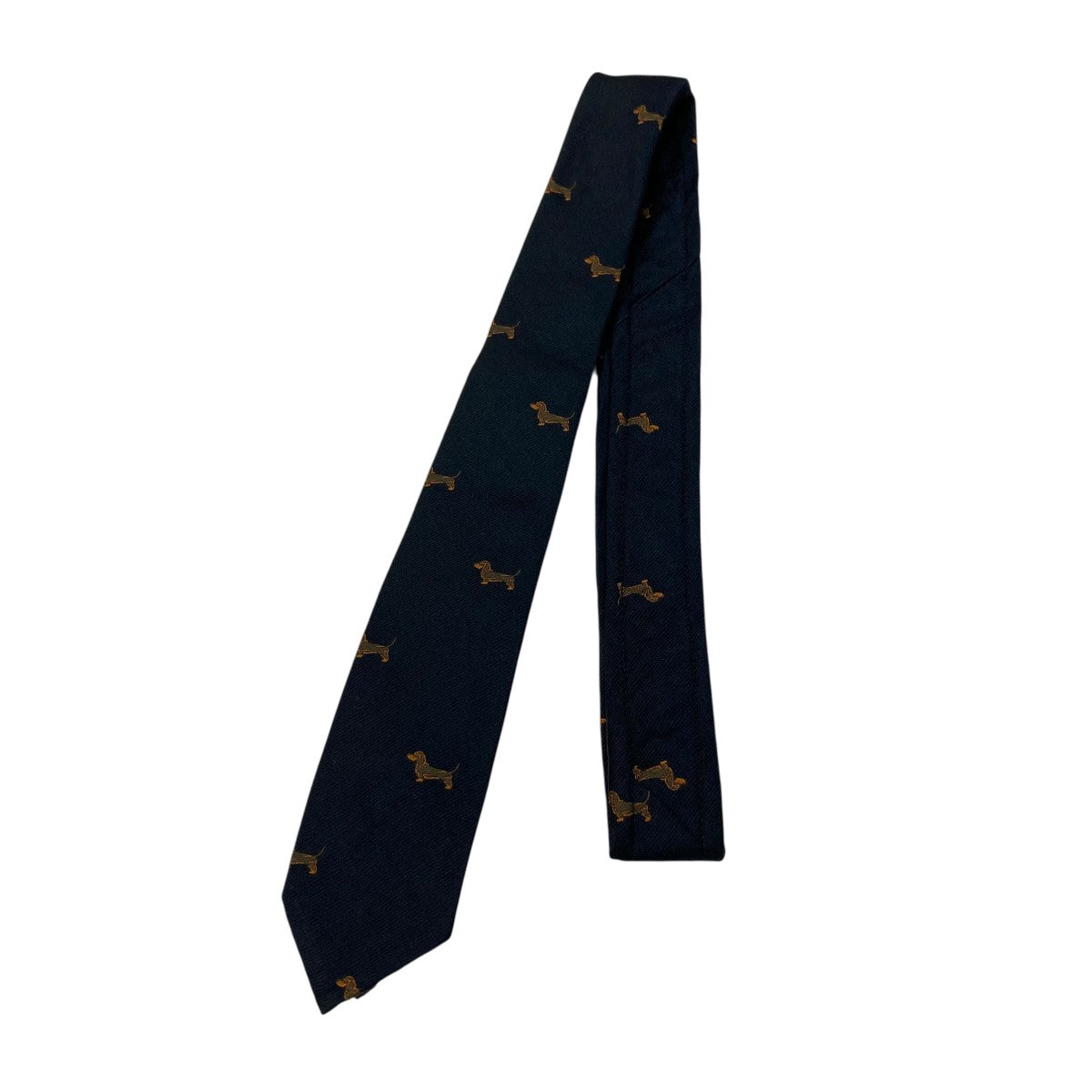 トムブラウン ネクタイ　ヘクター　ダックスフント柄 Thom Browne(トム・ブラウン) ダックスフンドネクタイ
