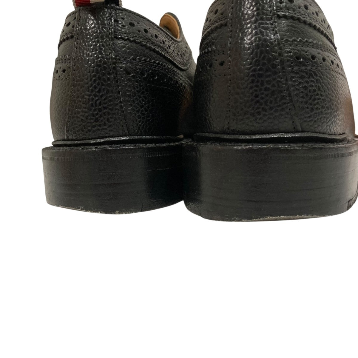 Thom Browne(トム・ブラウン) ロングウィング ブローグレザーシューズ