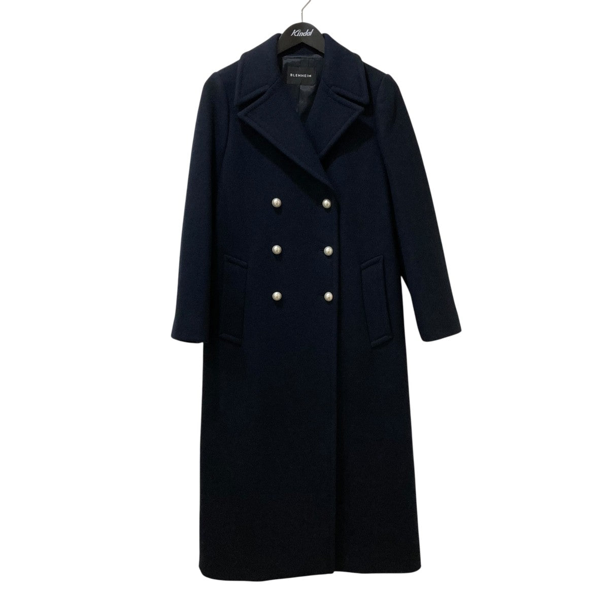 BLENHEIM(ブレンヘイム) ダブルフェイスパールボタンロング