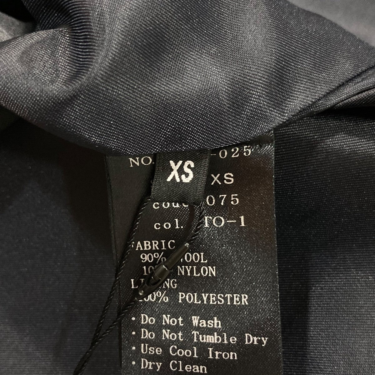 BLENHEIM(ブレンヘイム) ダブルフェイスパールボタンロングコートU241