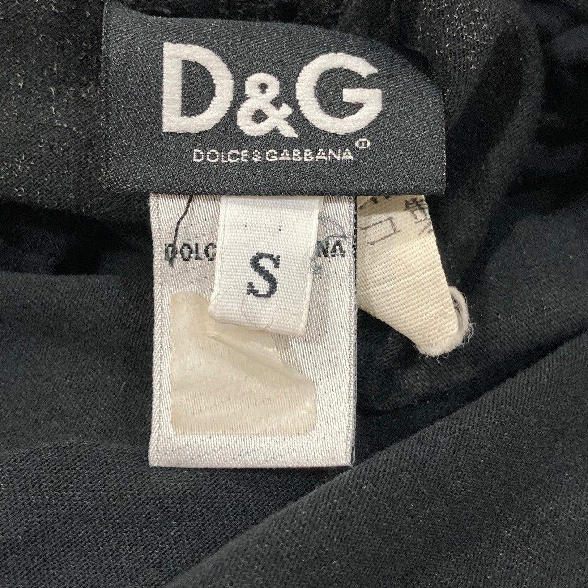 DOLCE ＆ GABBANA D＆Gクリスタルロゴ レースノースリーブカットソー 古着・中古-6枚目のアイテム画像