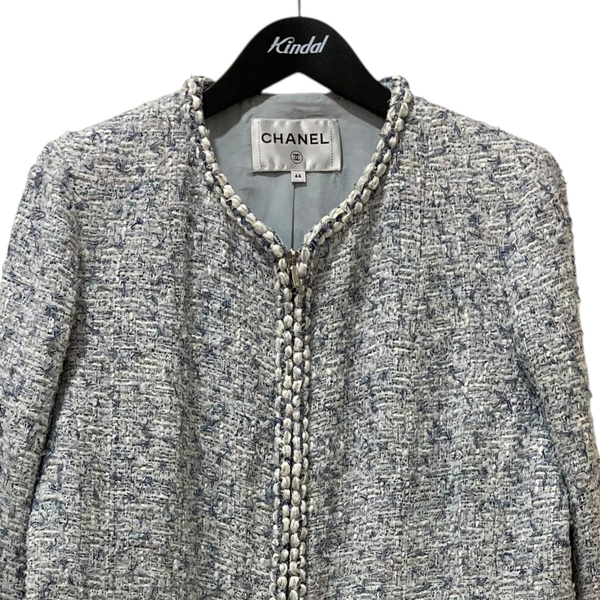 CHANEL ツイード コートP60361V45762 古着・中古-3枚目のアイテム画像