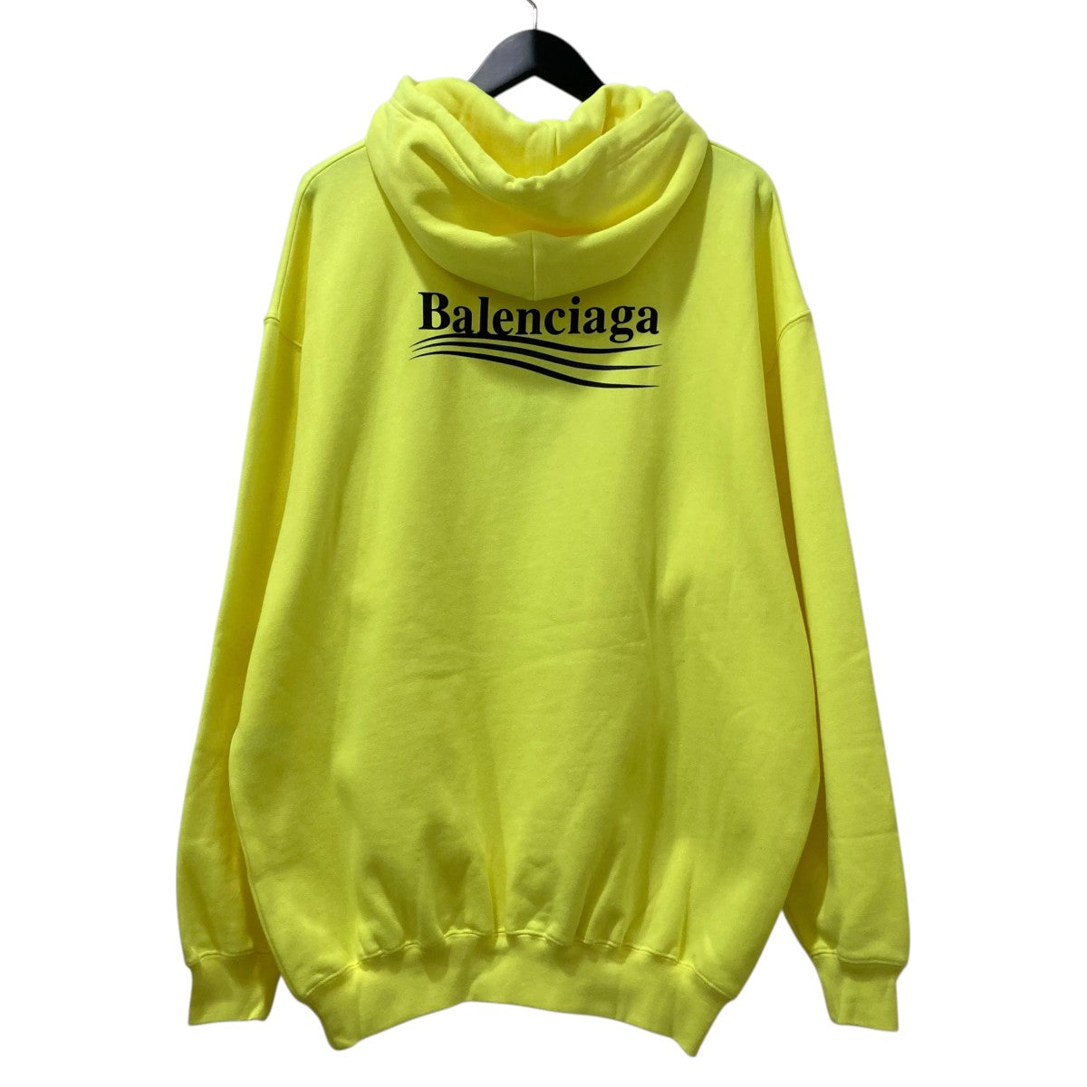BALENCIAGA 蛍光イエロー パーカー BALENCIAGA 蛍光イエロー パーカー - メルカリ