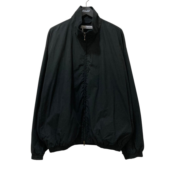 アクネストゥディオズ　ダスト加工バックロゴジッパーブルゾン　ジャケット ACNE STUDIOS(アクネストゥディオズ) ダスト加工バックロゴジッパー