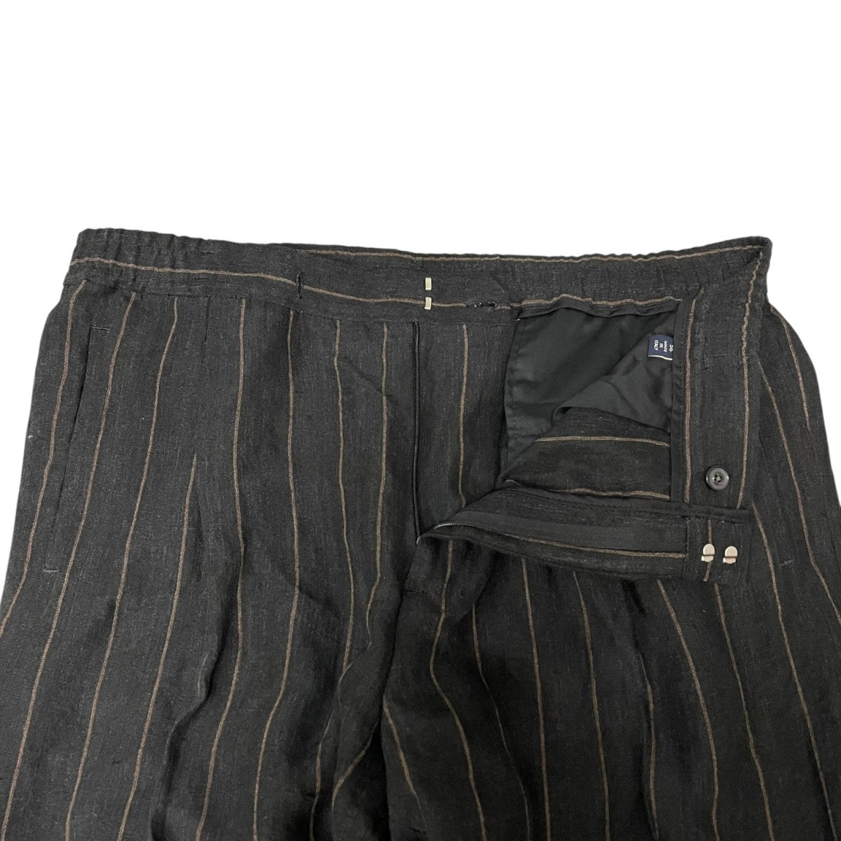 LARDINI リネンストライプパンツKH502207 古着・中古-3枚目のアイテム画像