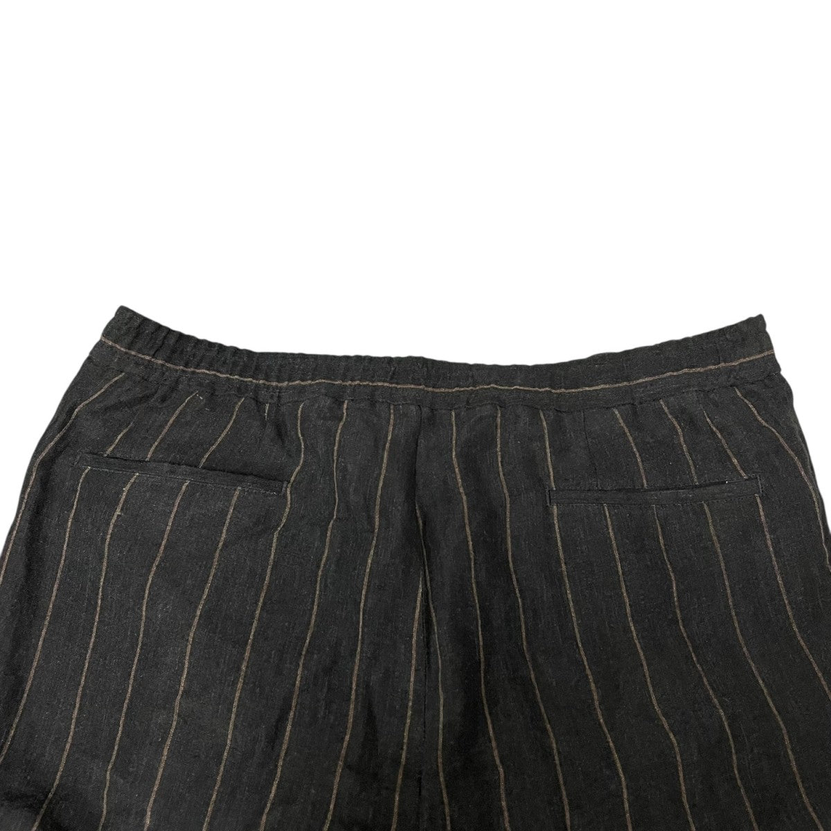 LARDINI リネンストライプパンツKH502207 古着・中古-4枚目のアイテム画像