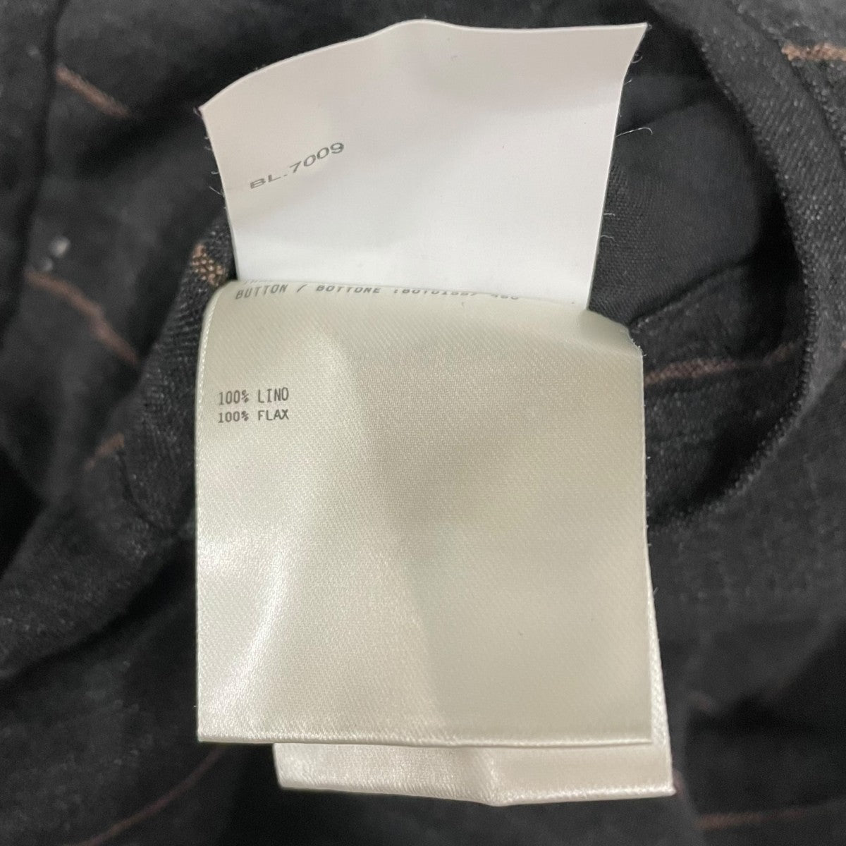 LARDINI リネンストライプパンツKH502207 古着・中古-8枚目のアイテム画像