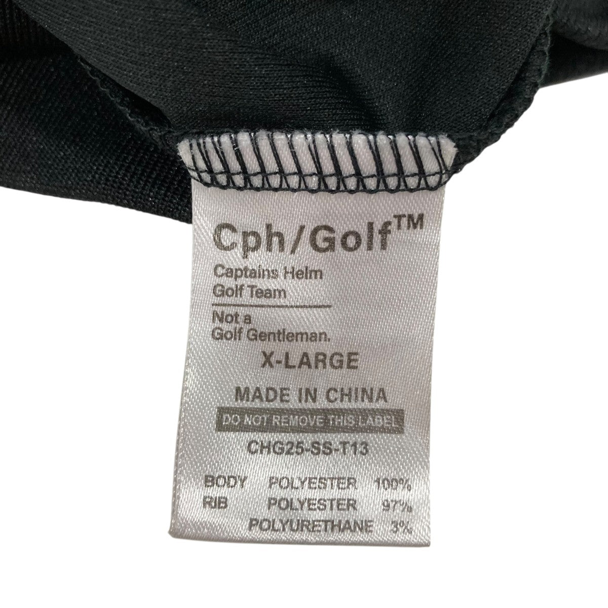 CPH／GOLF SLASH LOGO MESH S S PULLOVER半袖カットソーCHG25-SS-T13 古着・中古-6枚目のアイテム画像