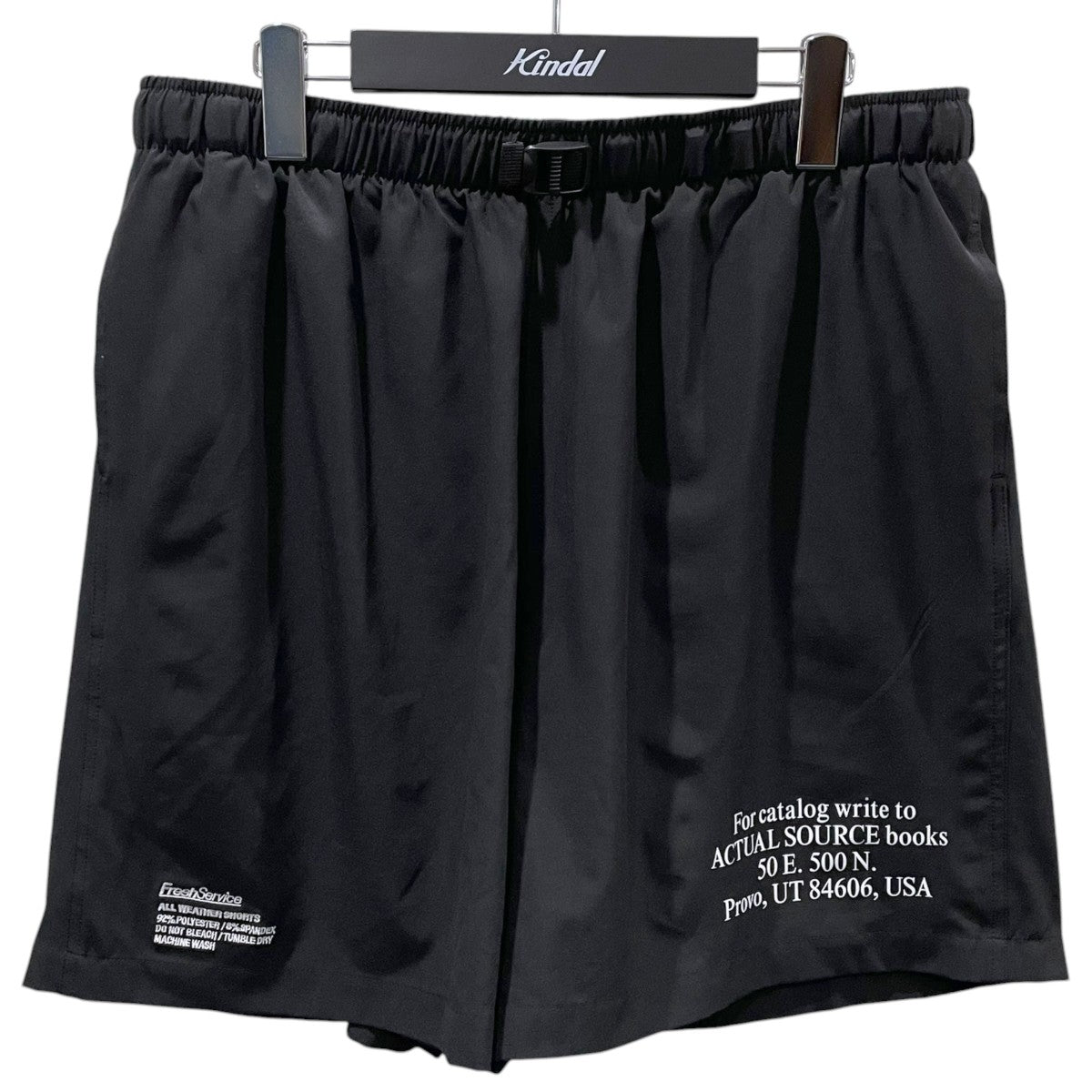 FreshService×Actual Source 25SS メッシュライナー付き ショートパンツ スイムパンツ ALL WEATHER SHORTS ADDRESS オールウェザーショーツ アドレス FSP251-90196 古着・中古-1枚目のアイテム画像