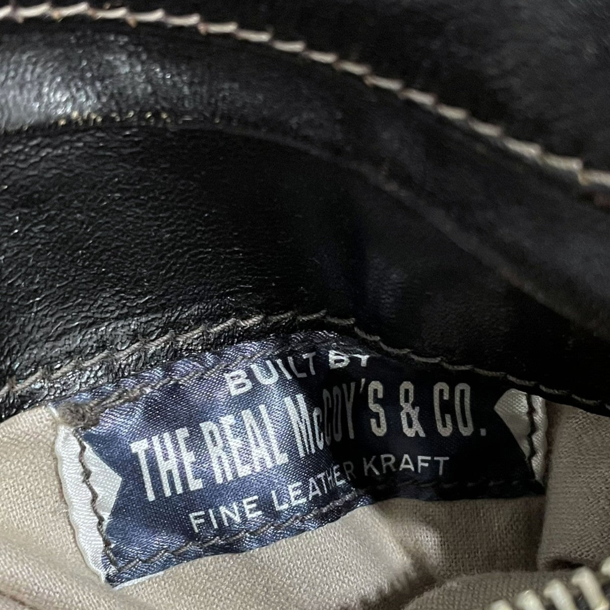 THE REAL McCOY'S(リアルマッコイズ) シングルライダースジャケット
