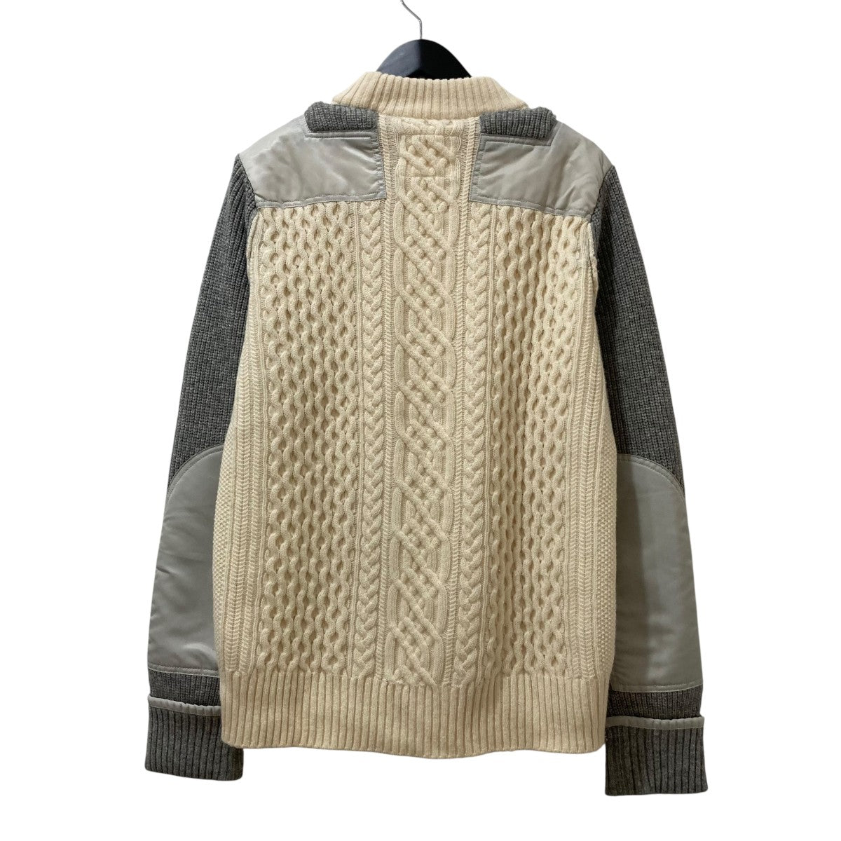 sacai(サカイ) ドローストリング ケーブルニット18-01774M 18-01774M