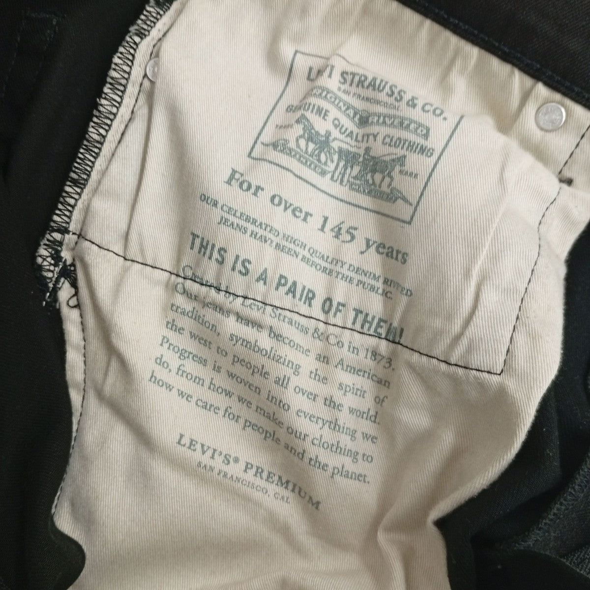 LEVI’S デニムパンツ05510-0414 古着・中古-6枚目のアイテム画像