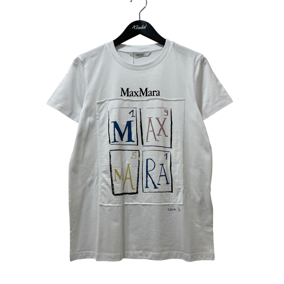 タグ付き新品。MAXMARA シャツ、白　ラッフル　定価23,100円 MAX MARA WEEK END LINE(マックスマーラウィークエンドライン
