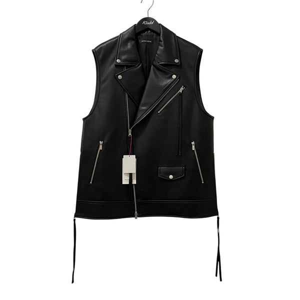 MAISON SPECIAL(メゾンスペシャル) Vegan Leather Riders Gilet