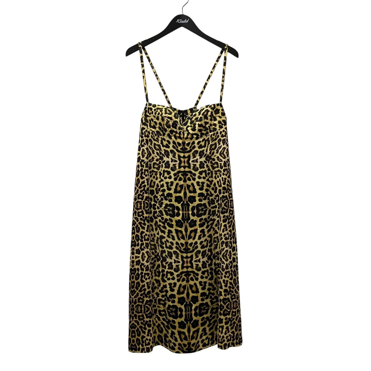 レオパード柄キャミソールワンピース