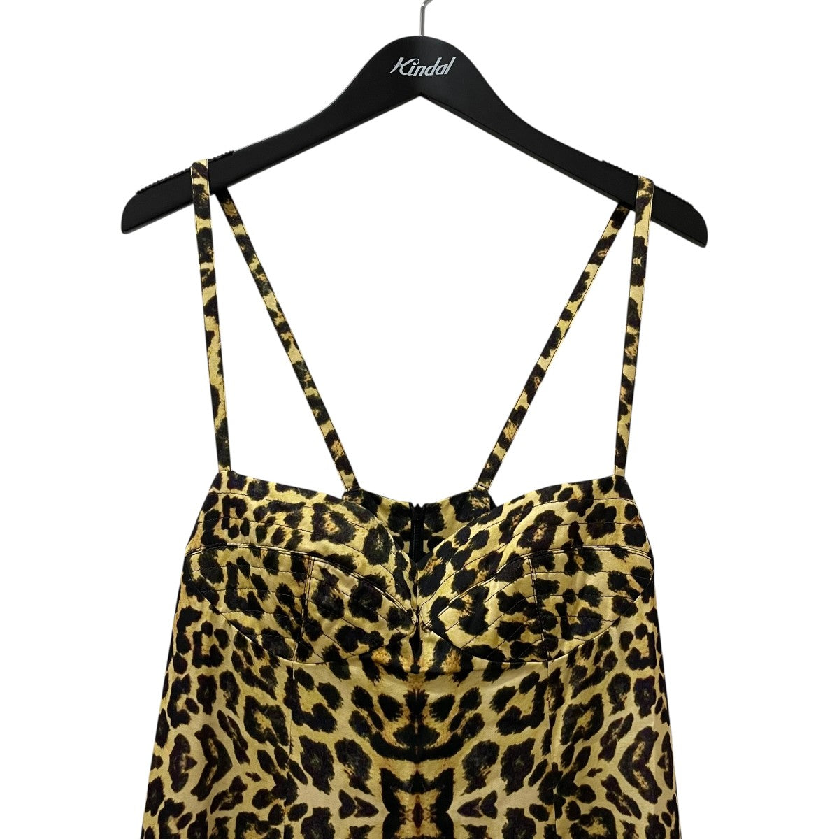 レオパード柄キャミソールワンピース