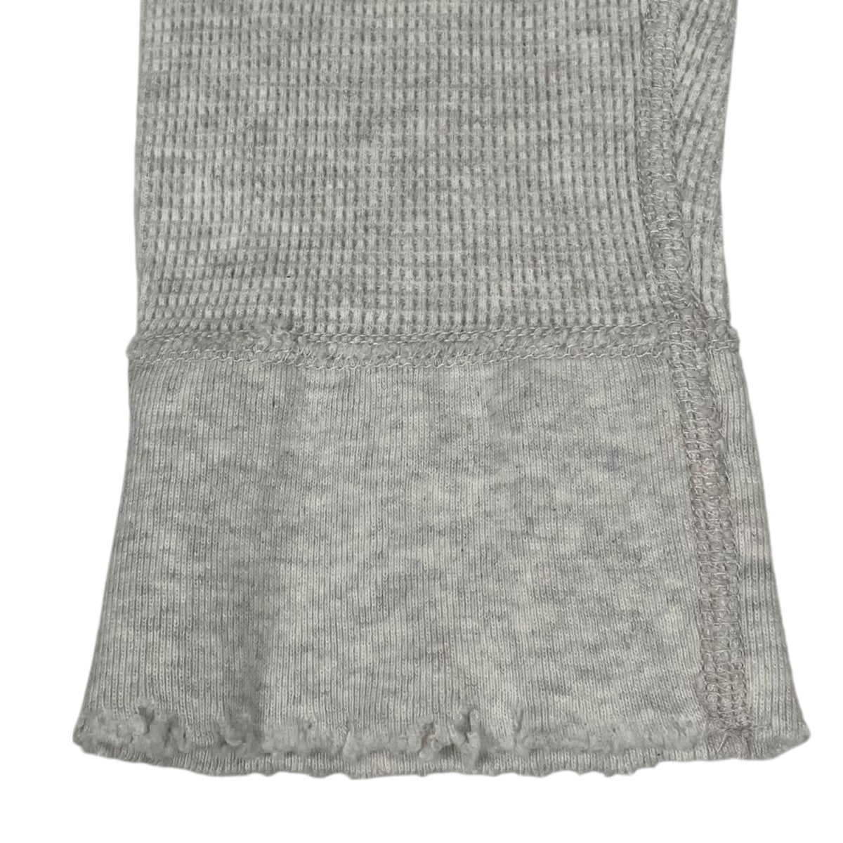 ancellm ダメージ ワッフル タートルネック カットソー size1 ancellm ダメージ ワッフル タートルネック カットソー size1