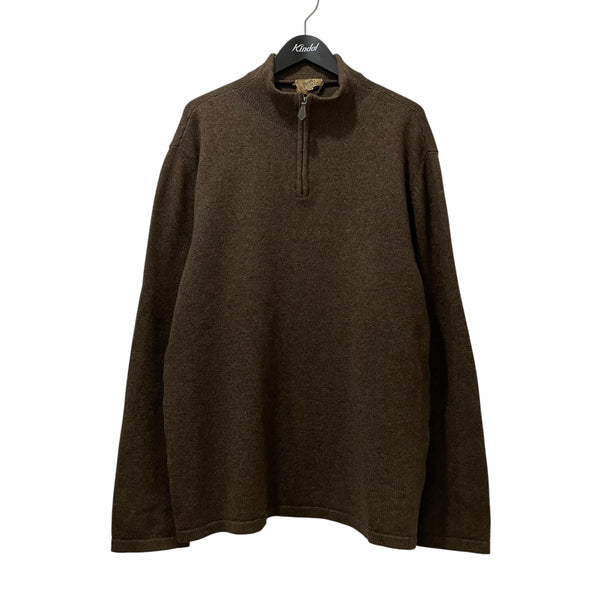 HERMES(エルメス) ハーフジップニット ブラウン サイズ XXL｜【公式