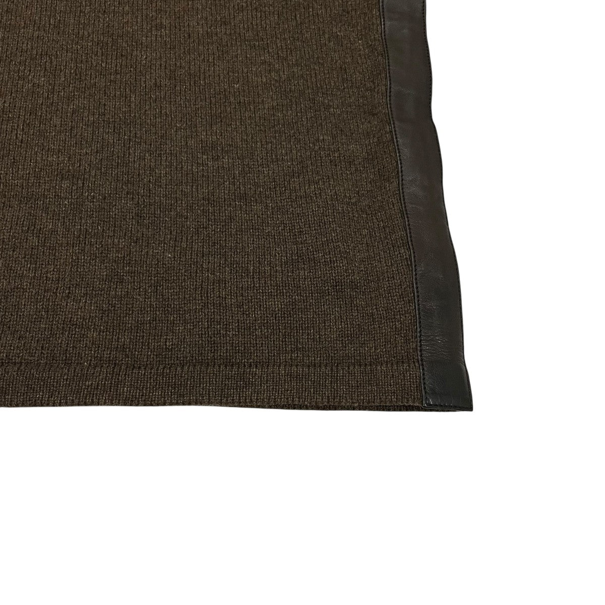 HERMES(エルメス) ハーフジップニット ブラウン サイズ XXL｜【公式