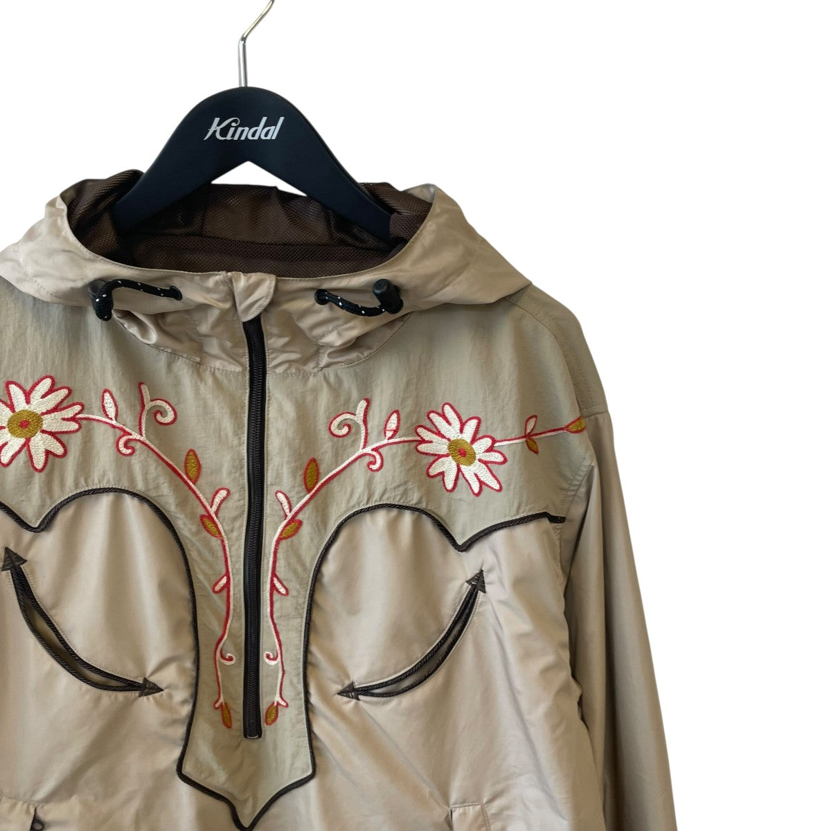 KAPITAL(キャピタル) ポリタフタ テネシーコーンフラワーアノラック