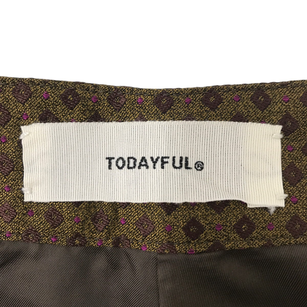 TODAYFUL 総柄パンツ12010704 古着・中古-4枚目のアイテム画像