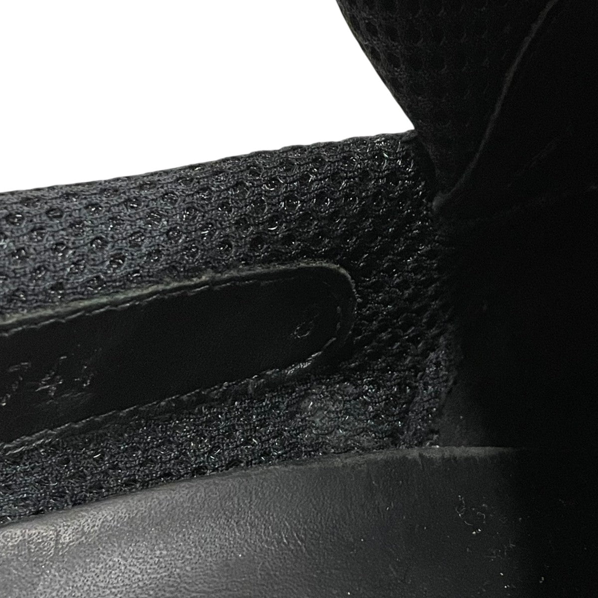 PRADA SPORTS レザーシューズ 744 ブラック サイズ：8 プラダ PRADA SPORTS(プラダスポーツ) レザーシューズ744 744 ブラック サイズ