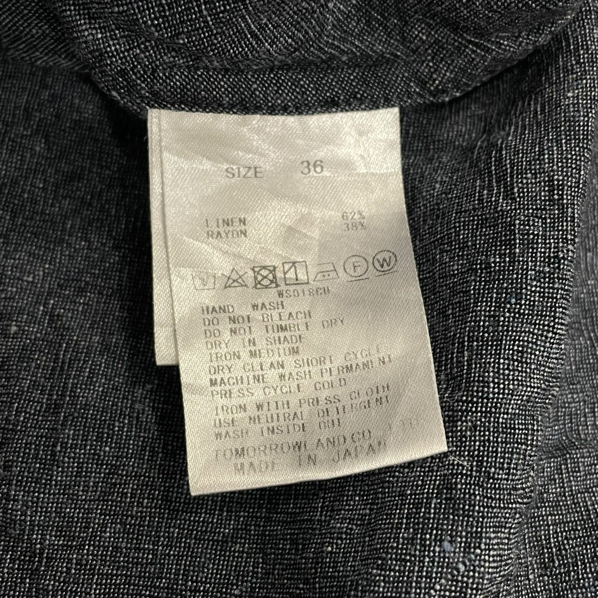 GALERIE VIE リネンシャツ23018401003 古着・中古-6枚目のアイテム画像