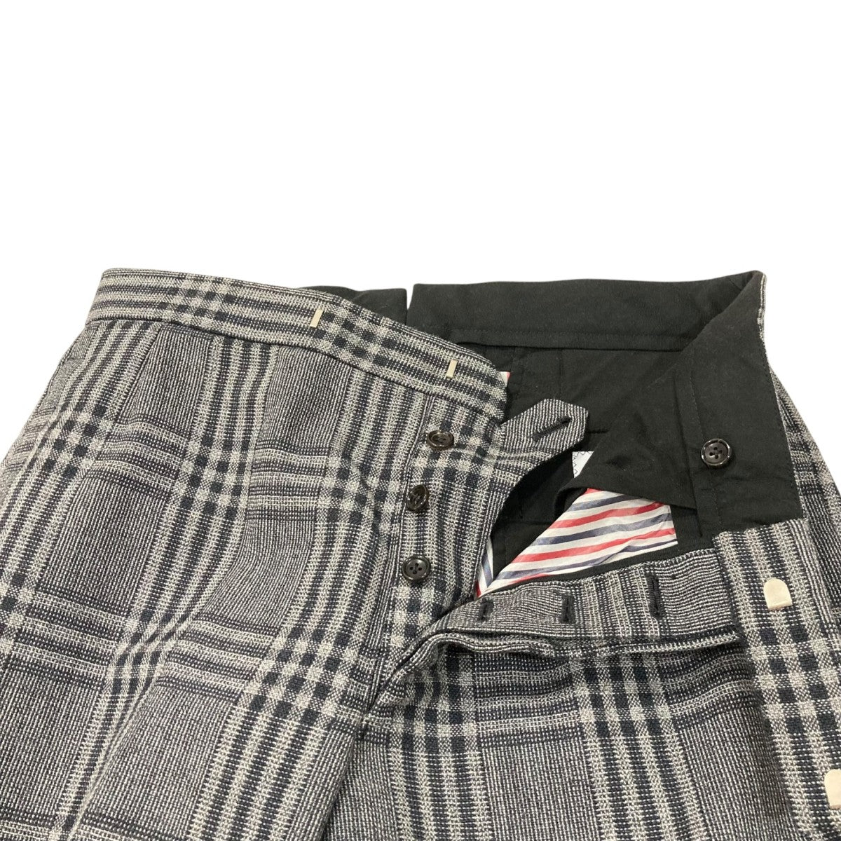 4-bar checkered スラックスMTC127A-05095025