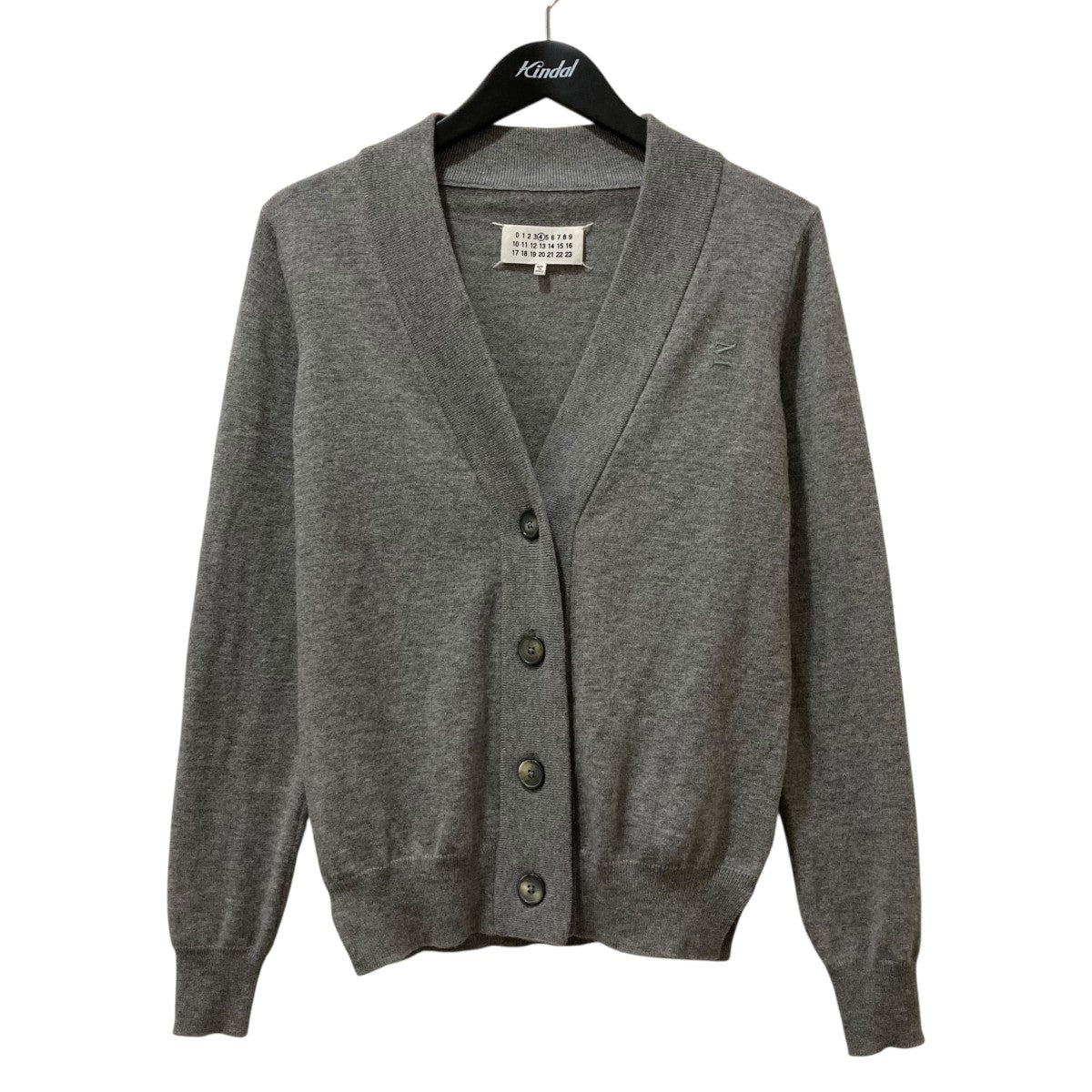 MM6 Maison Margiela モヘア混ナンバーロゴカーディガン MM6 エムエムシックス メゾンマルジェラ カーディガン SH0HP0005