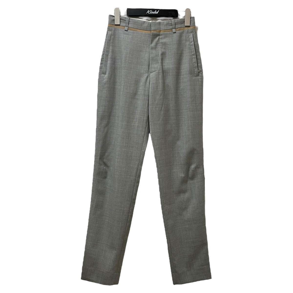 ZIPPED HEM SLACKSジップスラックスパンツFU-V-PT002
