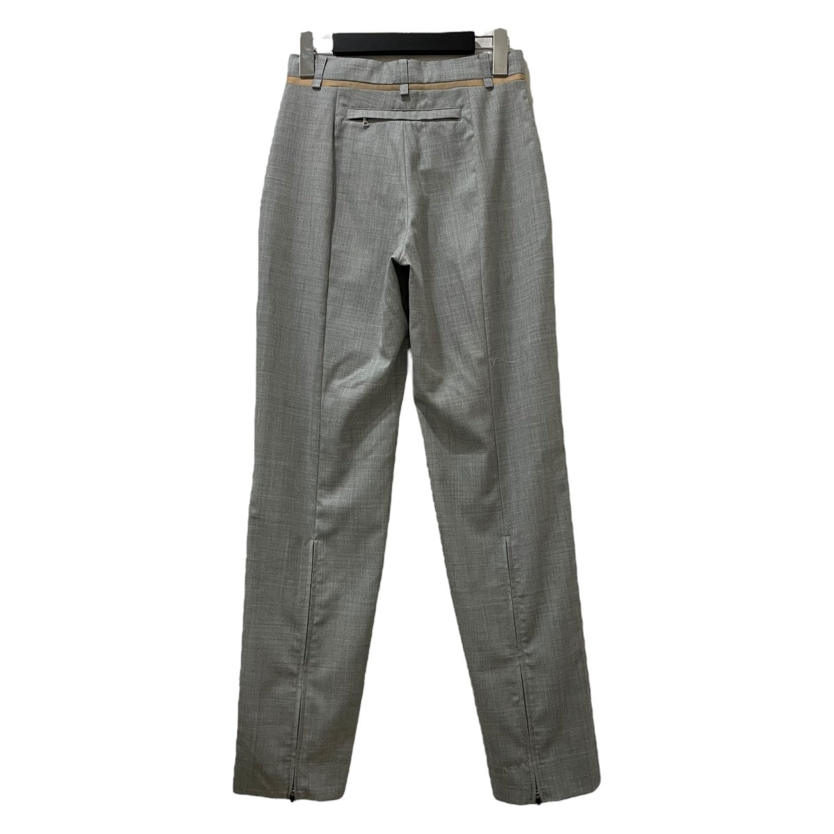 ZIPPED HEM SLACKSジップスラックスパンツFU-V-PT002