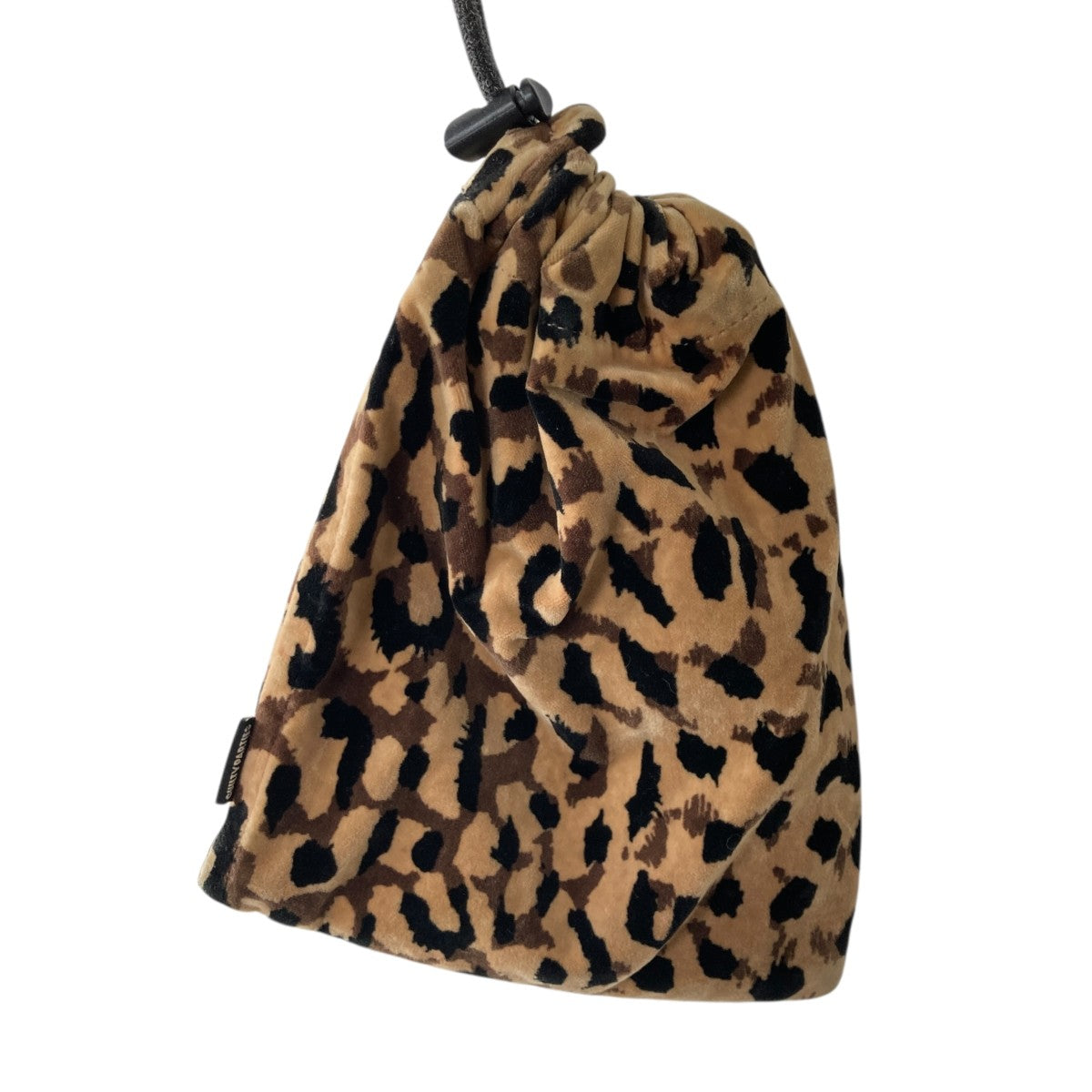 PORTER×WACKO MARIA レオパードショルダー ポーチ ベージュ×ブラック