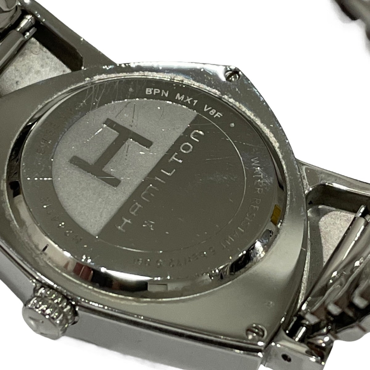 HAMILTON(ハミルトン) VENTURA腕時計 シルバー×ブラック｜【公式