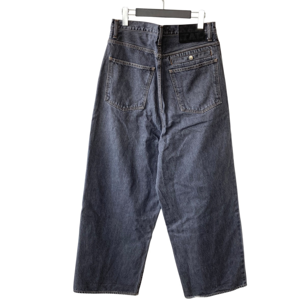 KAPITAL(キャピタル) 14ozブラックデニム ポートバギーパンツデニム