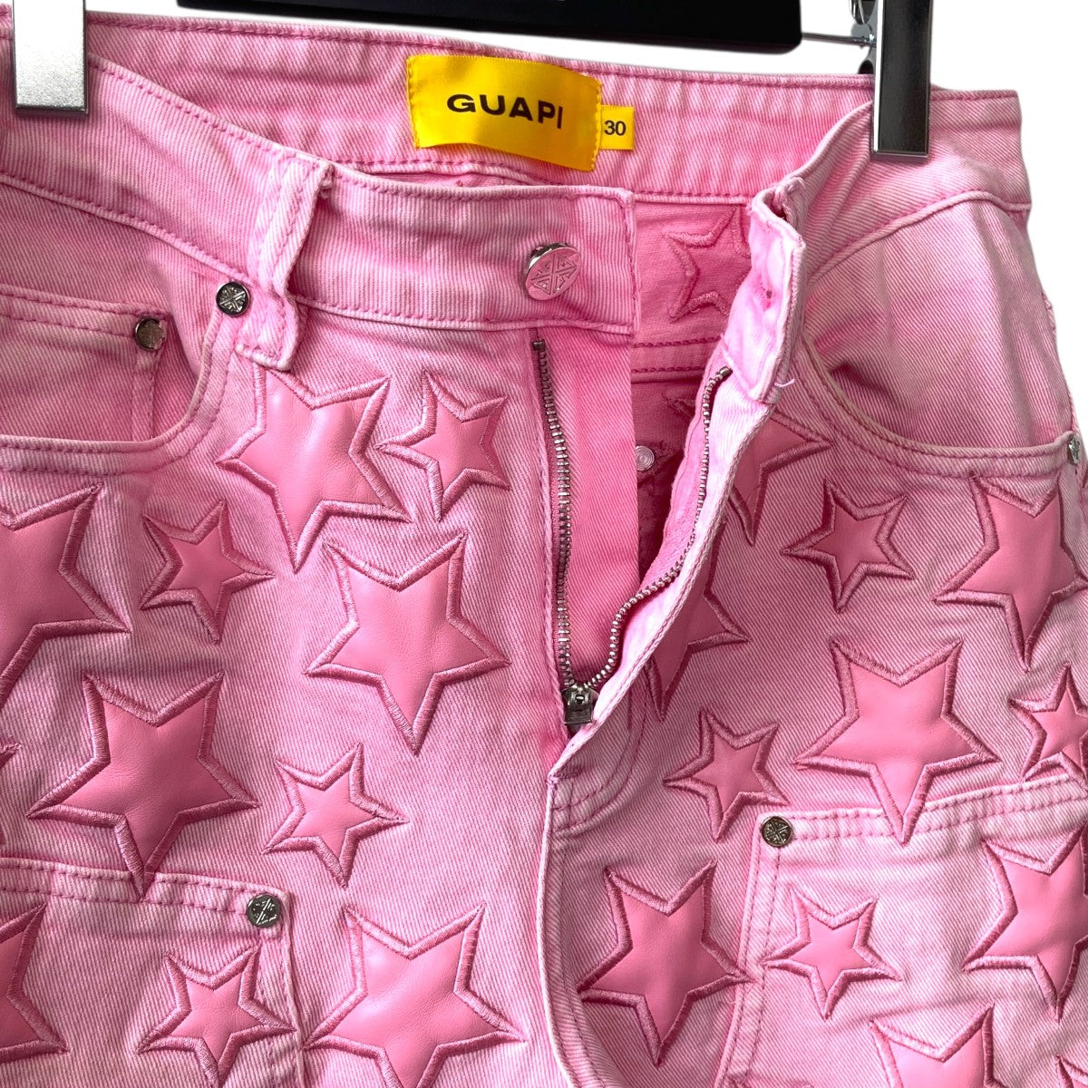 GUAPI / french rose star denim 30インチ French Rose Star Denim - Guapi Clothing