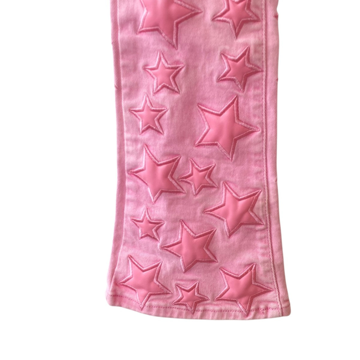 GUAPI(グアピ) french rose star denimスリム フィットパンツ