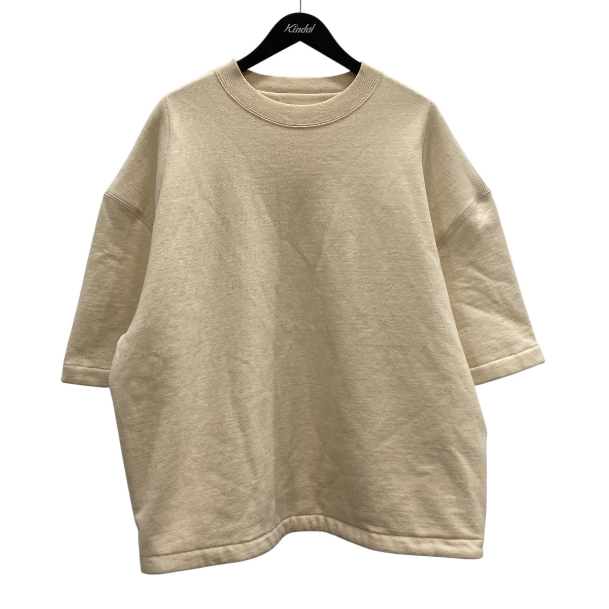 JIL SANDER クリーム スウェット JIL SANDER(ジルサンダー) 半袖スウェットJ22GC0182 J22GC0182