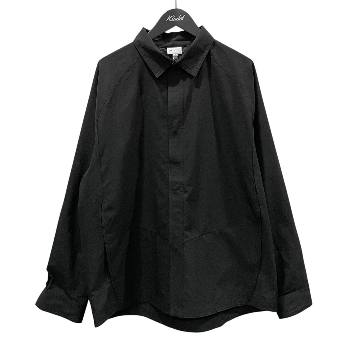 25SS 長袖シャツ Interlocking Parachute Shirt インターロッキング パラシュートシャツ GZ55102