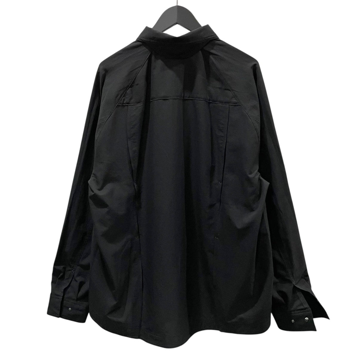 25SS 長袖シャツ Interlocking Parachute Shirt インターロッキング パラシュートシャツ GZ55102