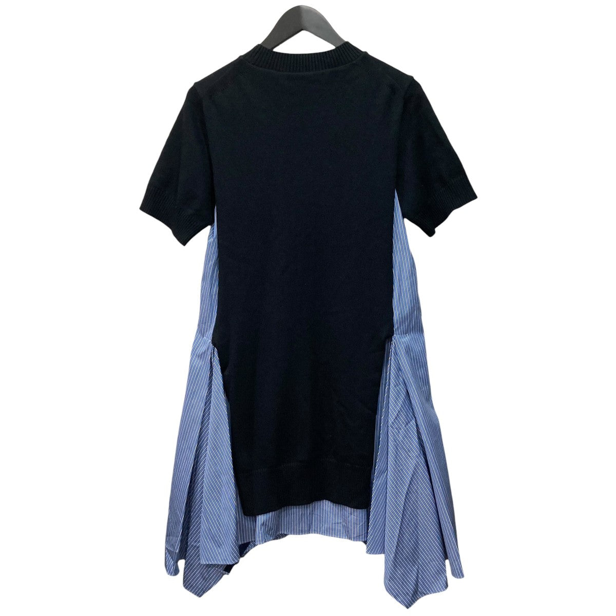 Cotton Poplin  Knit Dress切替ワンピース2507764