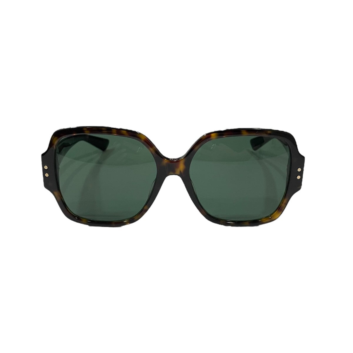 良品 クリスチャンディオール Dior ディオール サングラス グリーン系 ロゴ Christian Dior クリスチャンディオール ヴィンテージ