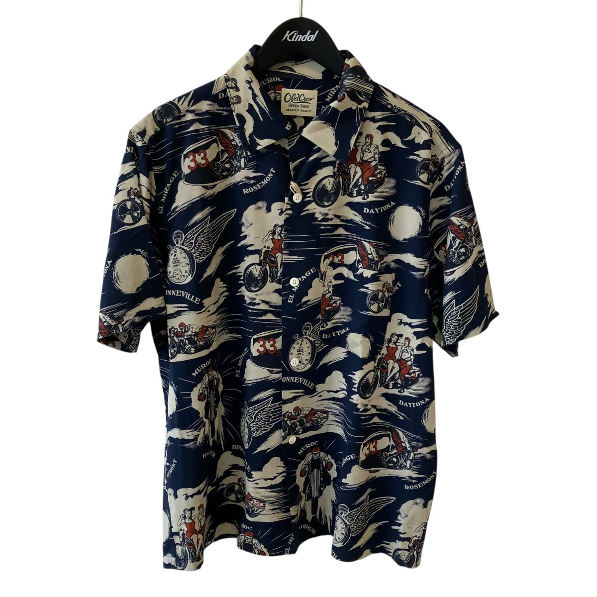 old crow BLACKBIRD - S S SHIRTS半袖シャツOC-24-SS-09 古着・中古-1枚目のアイテム画像