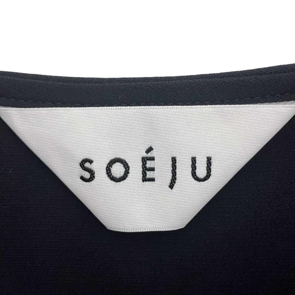 SOEJU ノースリーブブラウスS-01-SB-008 古着・中古-3枚目のアイテム画像