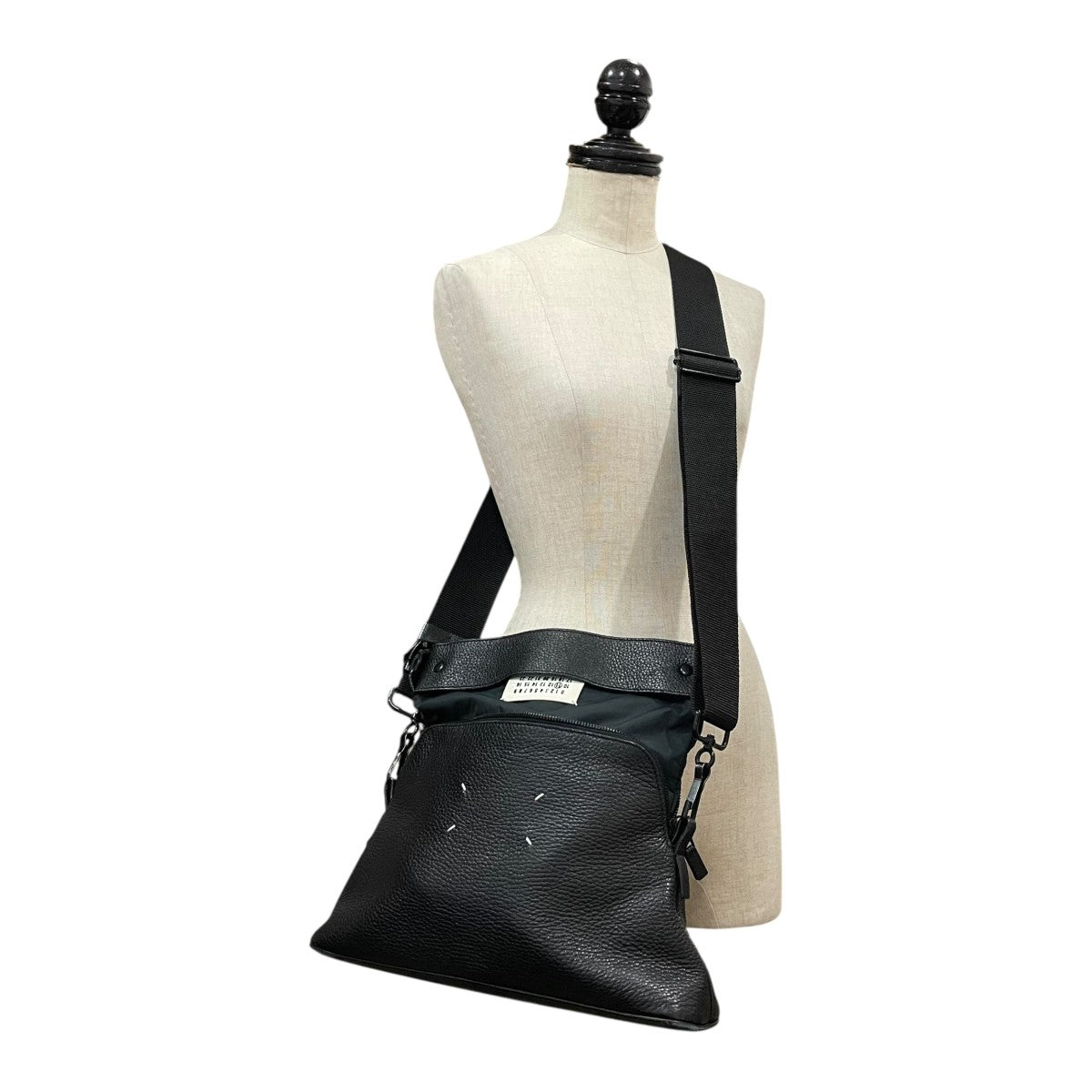 値下げしました限定出品　マルジェラ　5ac ショルダー　チュールナイロンブラック MM6 エムエムシックスメゾンマルジェラ MAISON MARGIELA