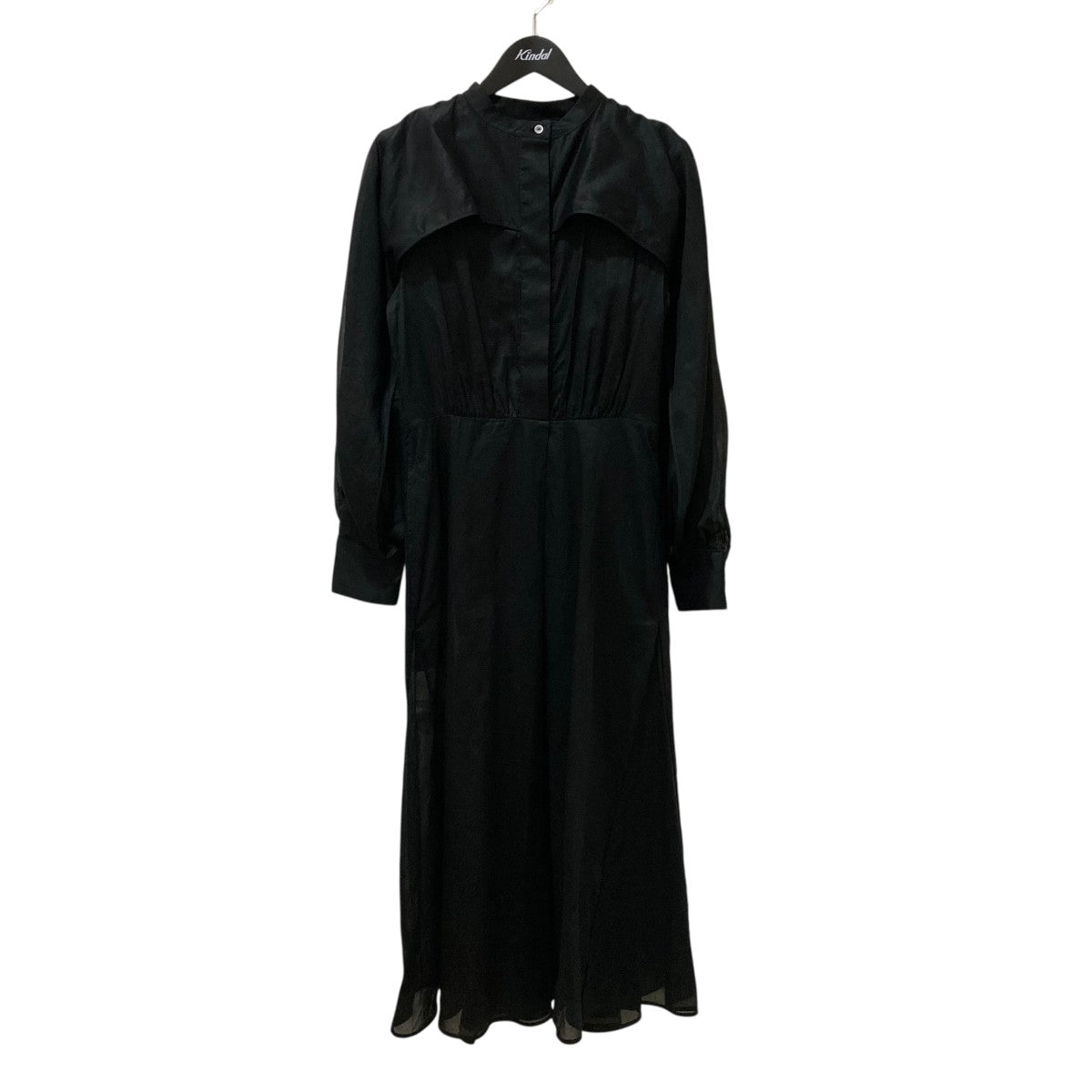 JIL SANDER DOUBLE LAYER DRESSロングスリーブシャツワンピースJ02CT0109 J45014 古着・中古-1枚目のアイテム画像
