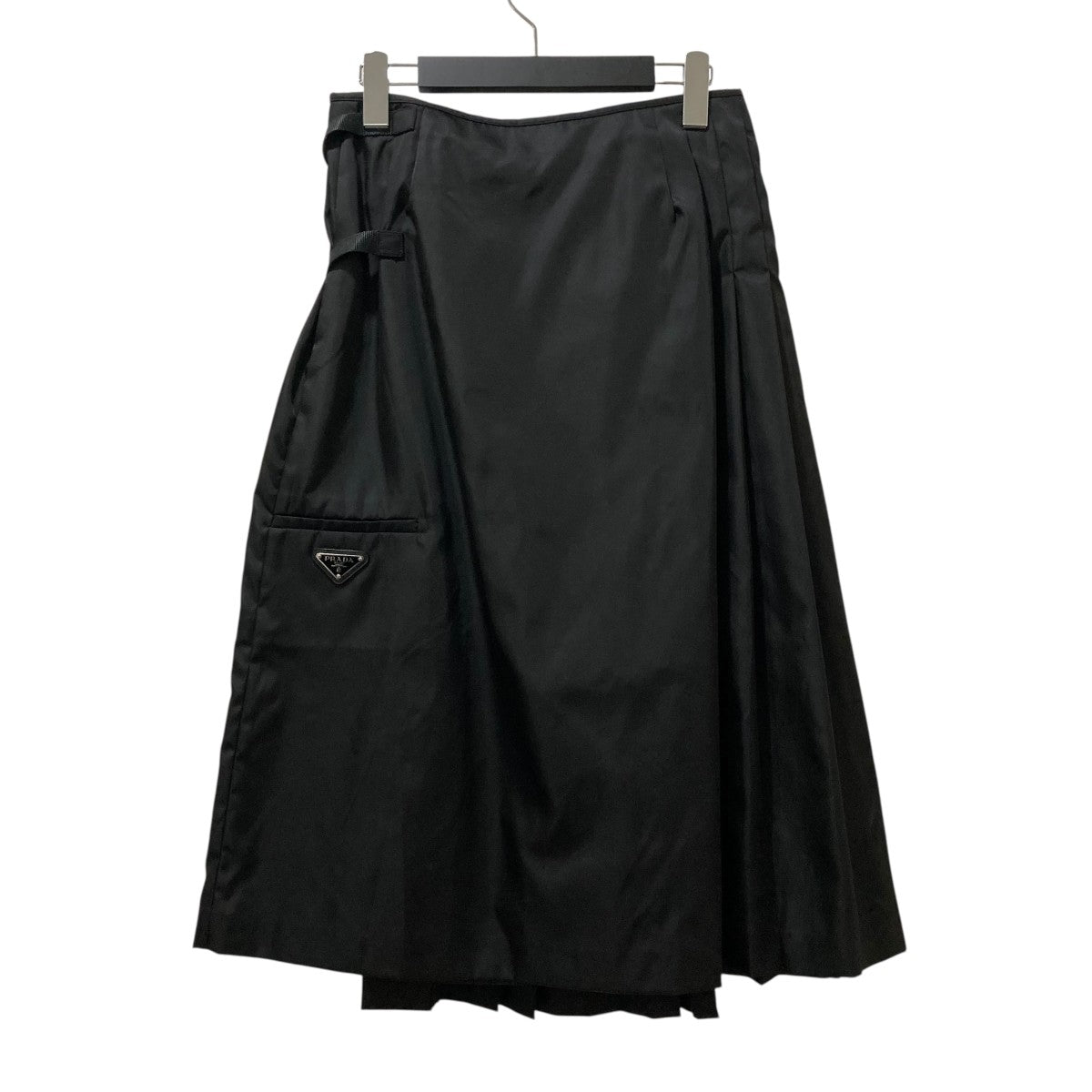 PRADA(プラダ) Re-Nylonナイロンラッププリーツスカート21H859